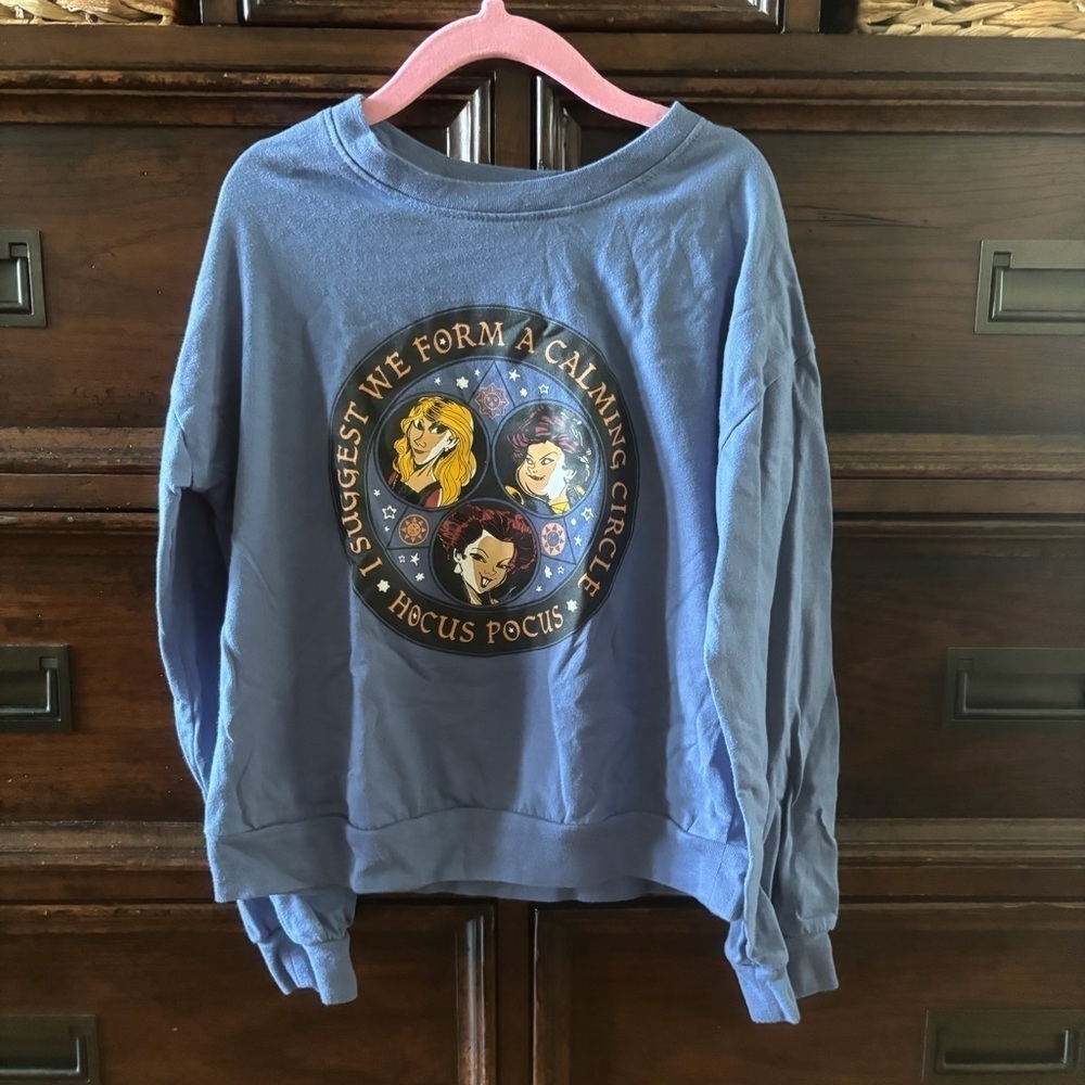 Disney Hocus Pocus graphic long sleeve tee in size M(7/8)